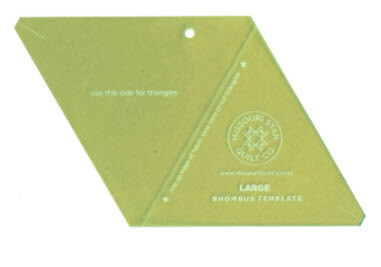 MSQC Rhombus Template (Large)