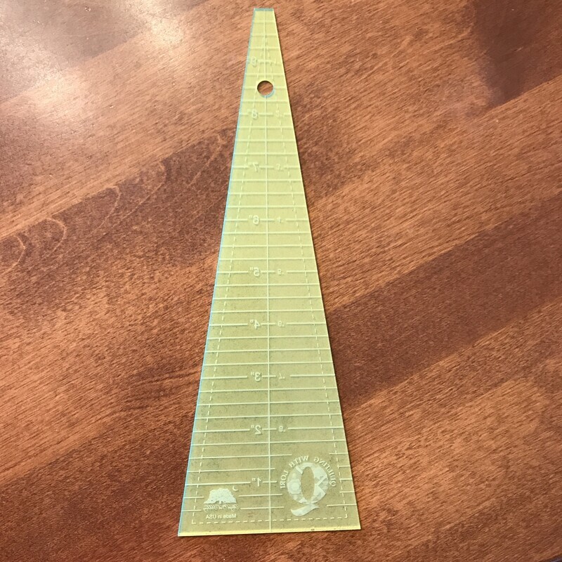 Quilting With Lori "Dresden" Template
