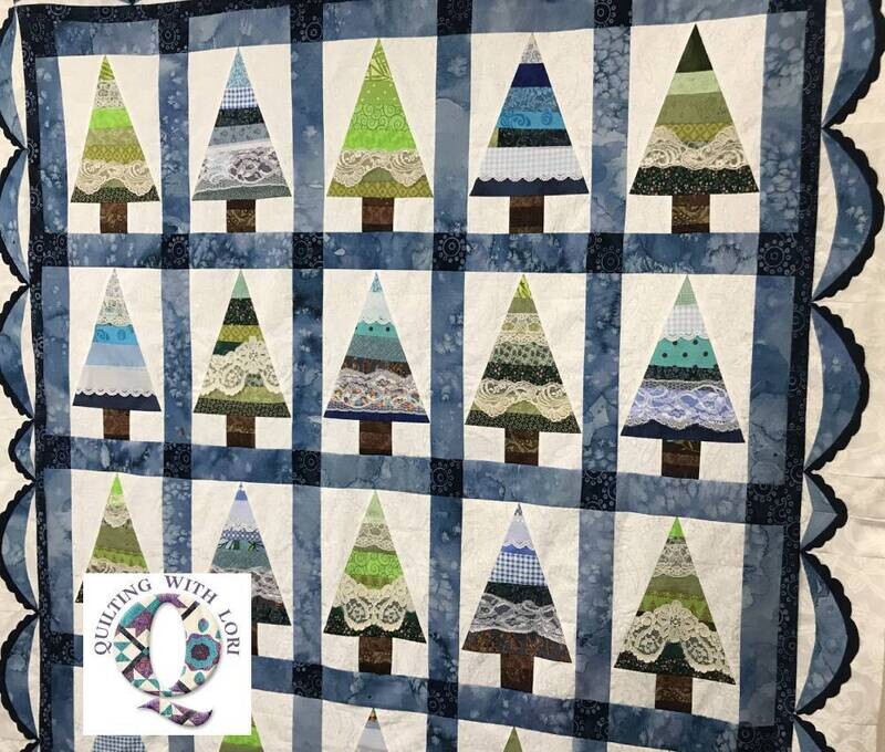 Lacey Trees - 3 Border Designs