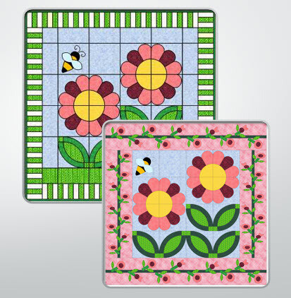 Bees in My Garden 2024 BOM (4-month)
