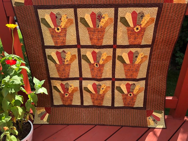 Fall Baskets Wall Hanging