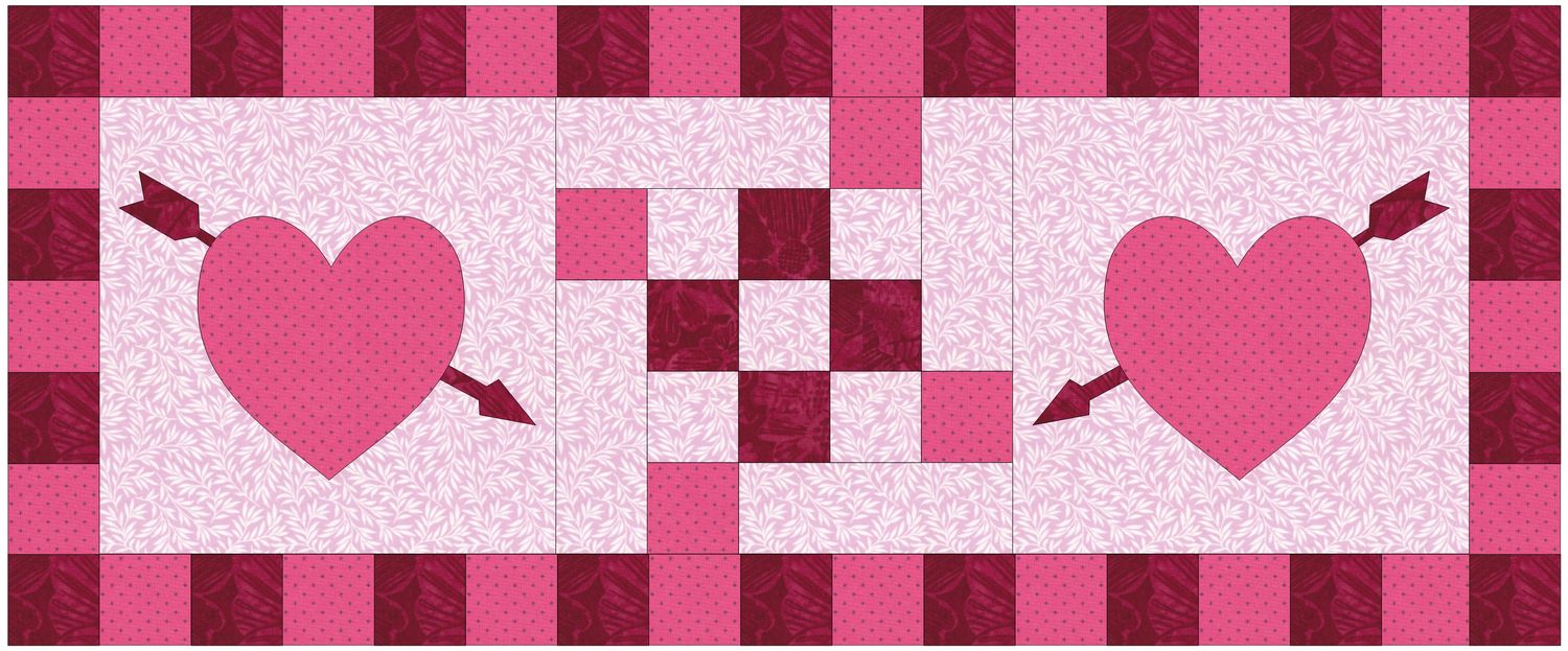 Valentine PDF Table Runner