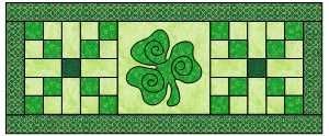 Shamrock PDF Table Runner