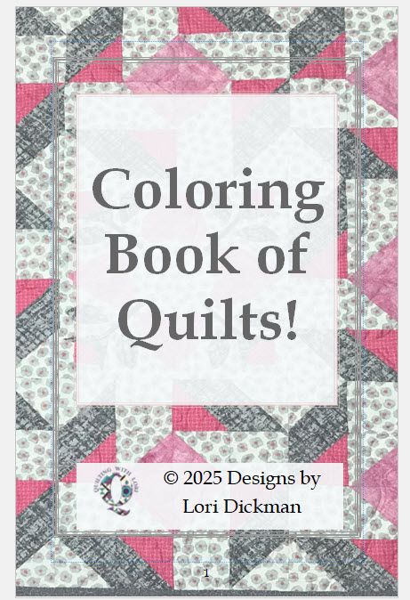 Coloring Book of Quilts!