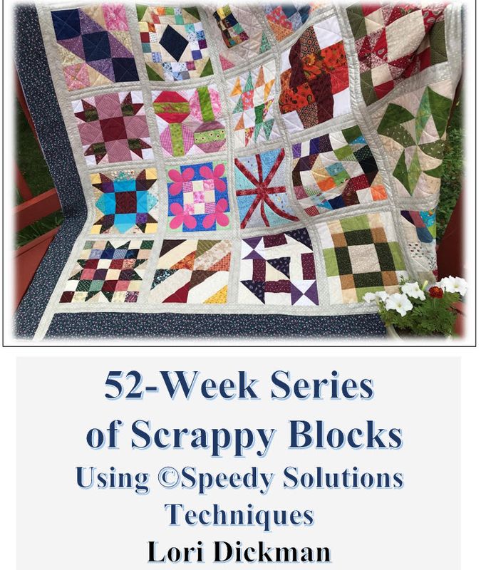 52-Week Series of Scrappy Block Patterns, Quilt Ideas & QAYG Technique - PDF