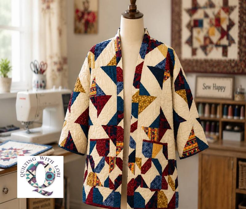 Quilted Kimono Jacket PDF