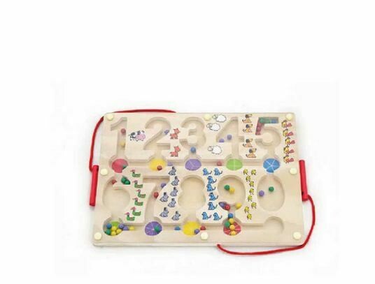 JUEGO MAGNETICO DE MADERA
