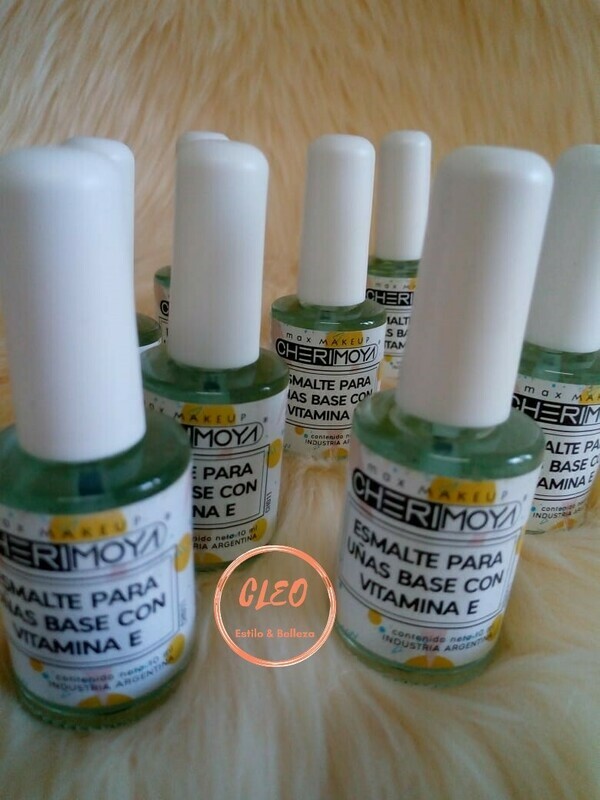 Esmalte Base Para Uñas Con Vitamina E Cherimoya 10 Ml