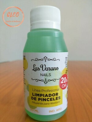 Limpiador de pincel Las Varano 120ml