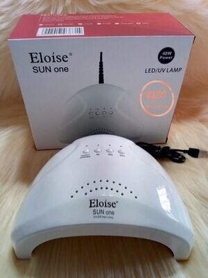 Cabina Uv/led Eloise 48w Timer Y Sensor Auto Uñas Gel Semi