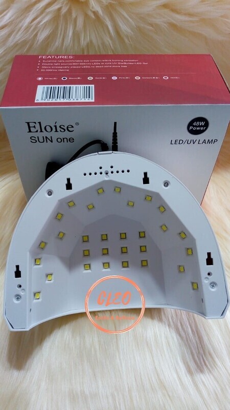 Cabina Uv/led Eloise 48w Timer Y Sensor Auto Uñas Gel Semi