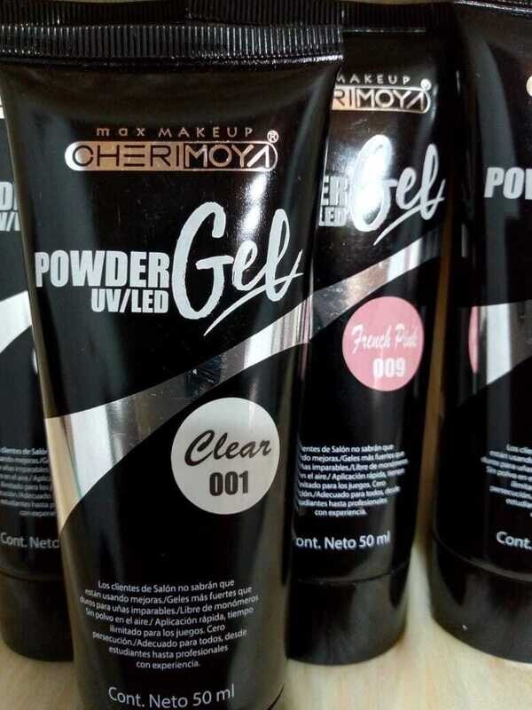 Polygel Powder Gel CHERIMOYA Uv/led Uñas Esculpidas 50ml