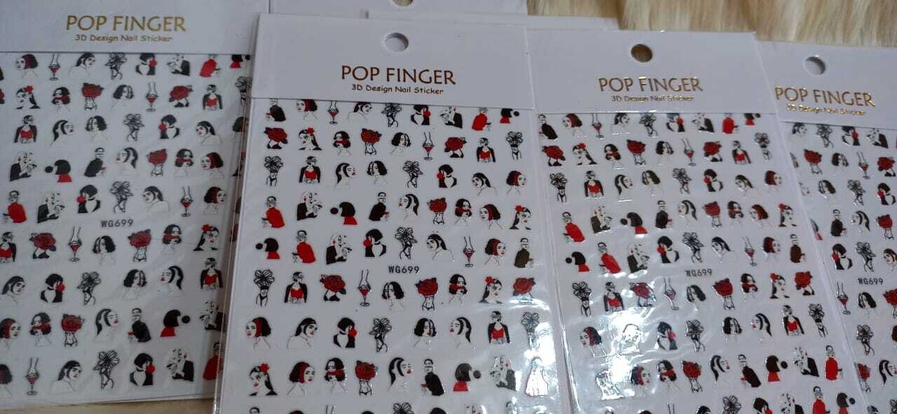 Stiker Pop Finger