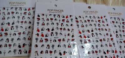 Stiker Pop Finger