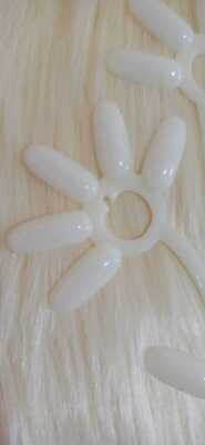 Muestrario En Flor Blanco/Transparente