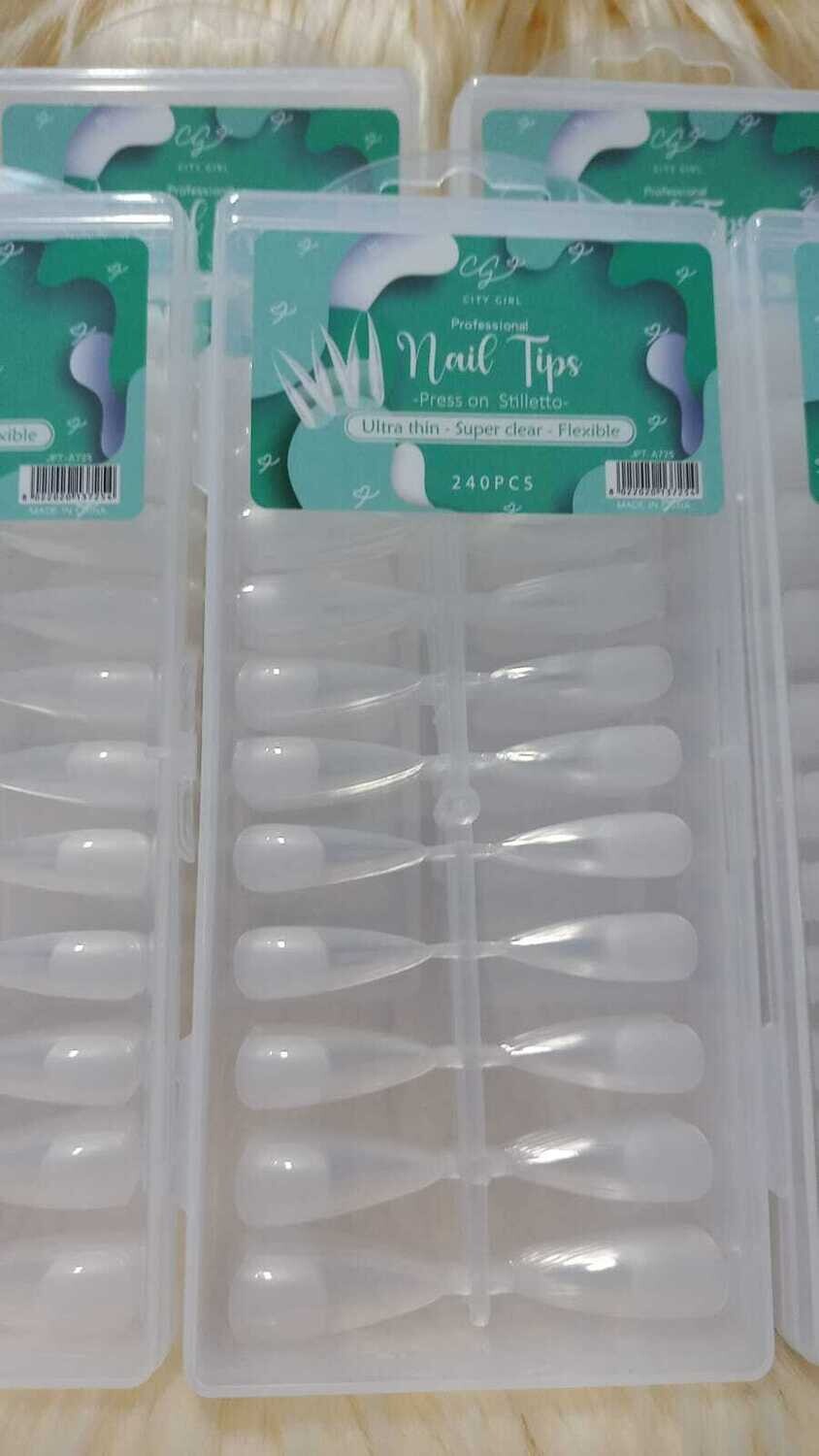 Nail Tips City Girls x240 pre limadas