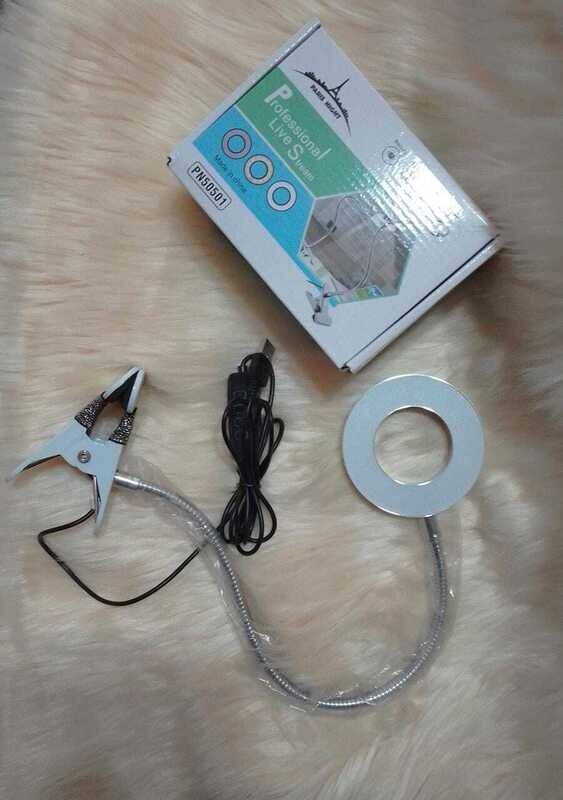 Aro De Luz Led Paris Night  3 Tonos Con Broche
