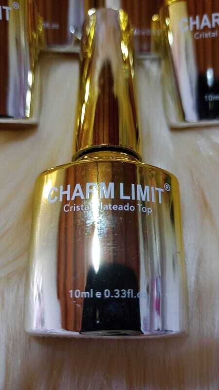 Cristal Plateado Top Charm Limit