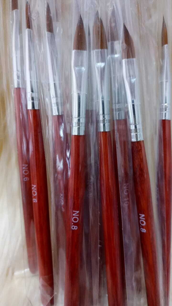 Pinceles para Acrilico N°6, 8, 10