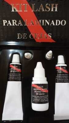 Kit Para Laminado de Cejas de Lash