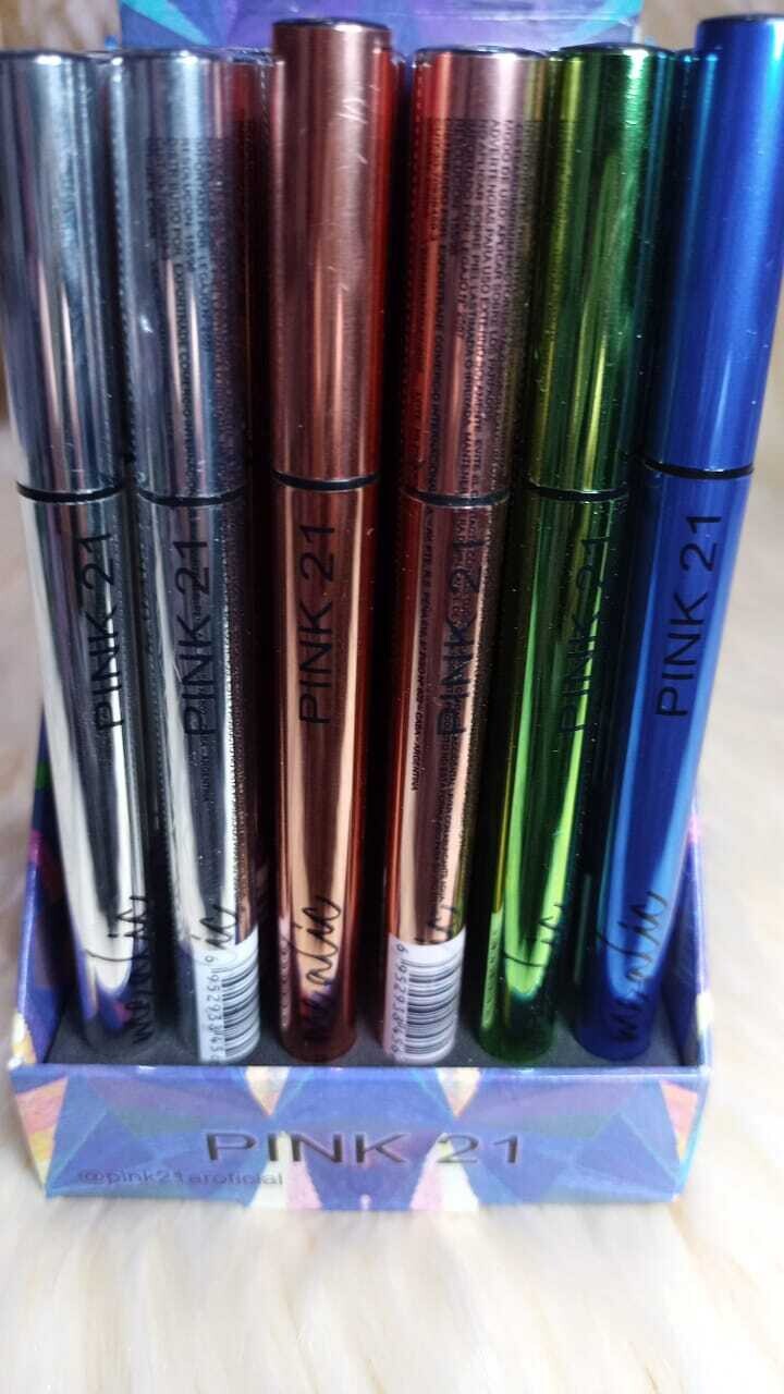 Delineador Pink 21 metalic