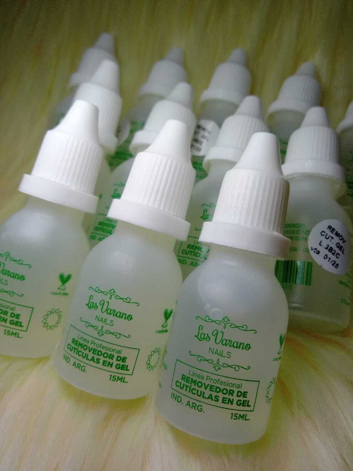 Removedor de cutículas en Gel Las Varano