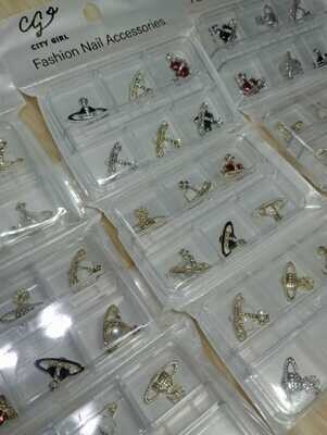 Apliques para uñas Grandes