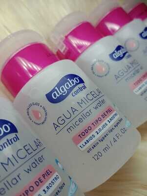 Agua Micelar Algabo Con Dosificador 120ml