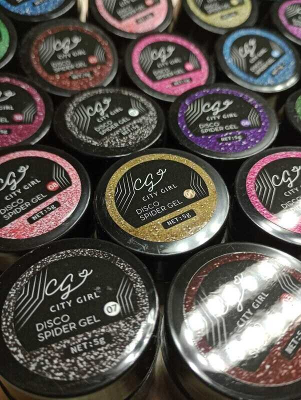 Disco Spider Gel Reflectivo City Girl(Consultar Colores)