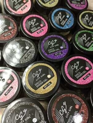 Disco Spider Gel Reflectivo City Girl(Consultar Colores)