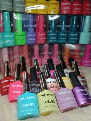 Esmaltes Semipermanentes Uv/Led Charm Limit / Magk