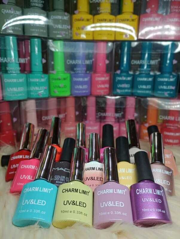 Esmaltes Semipermanentes Uv/Led Charm Limit / Magk