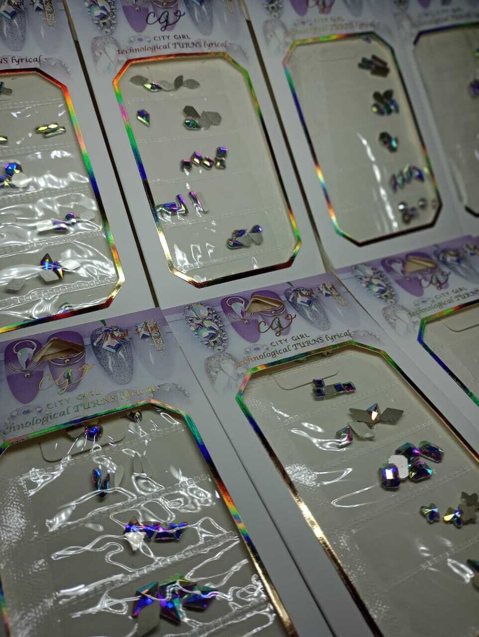 Apliques para Uñas Tornasolado