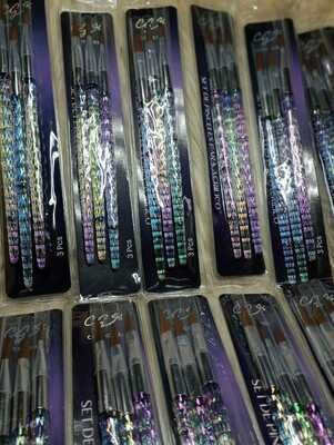 Set de Pinceles para Acrilico/ Glitter