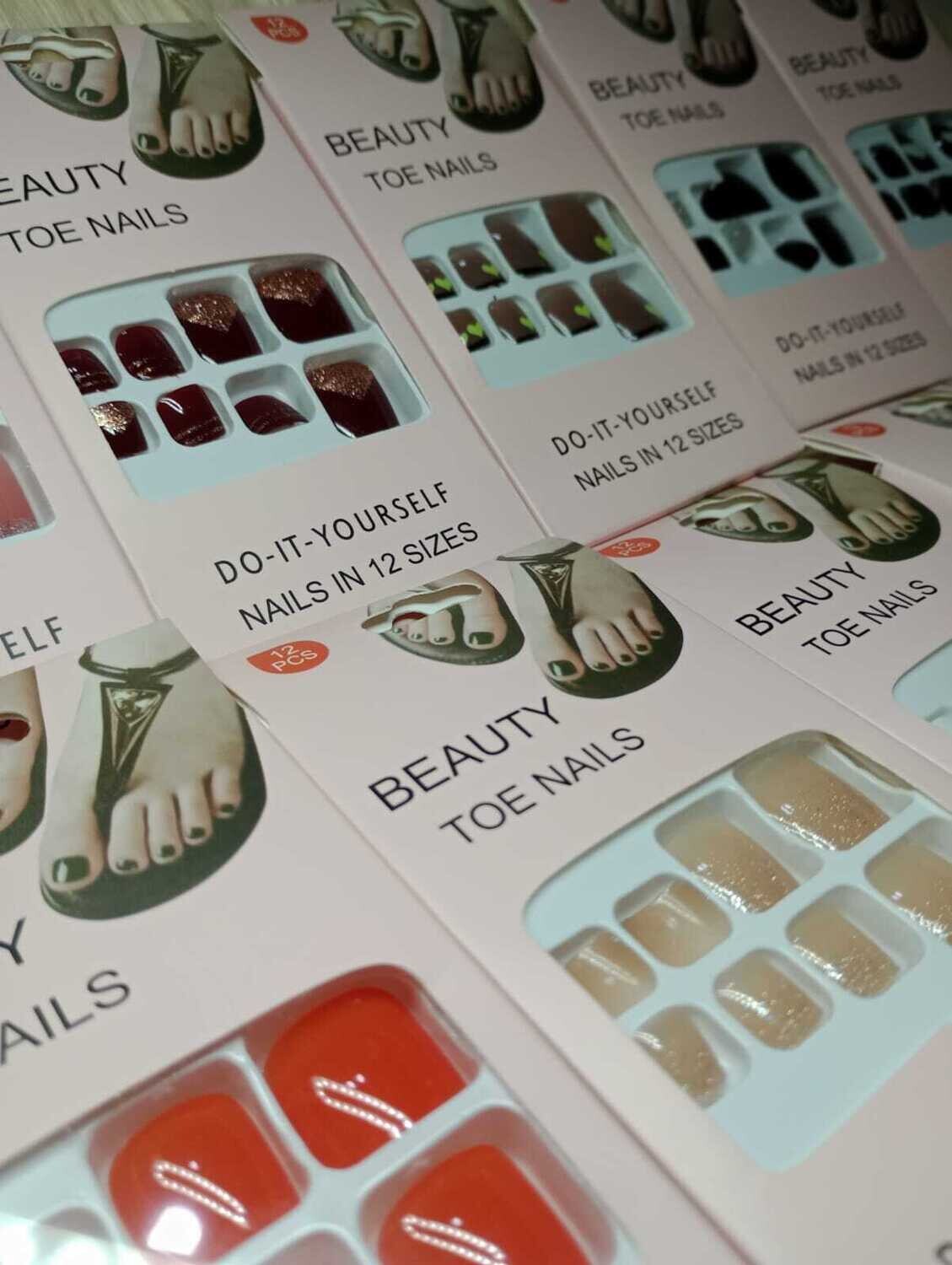 Uñas Postizas para Pies