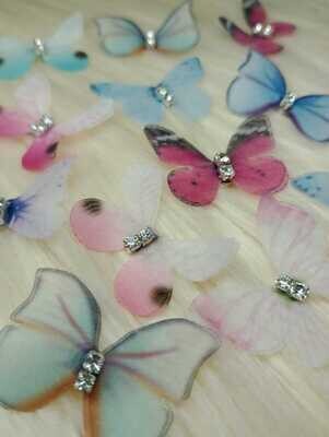 Apliques de Mariposa con Imán c/u