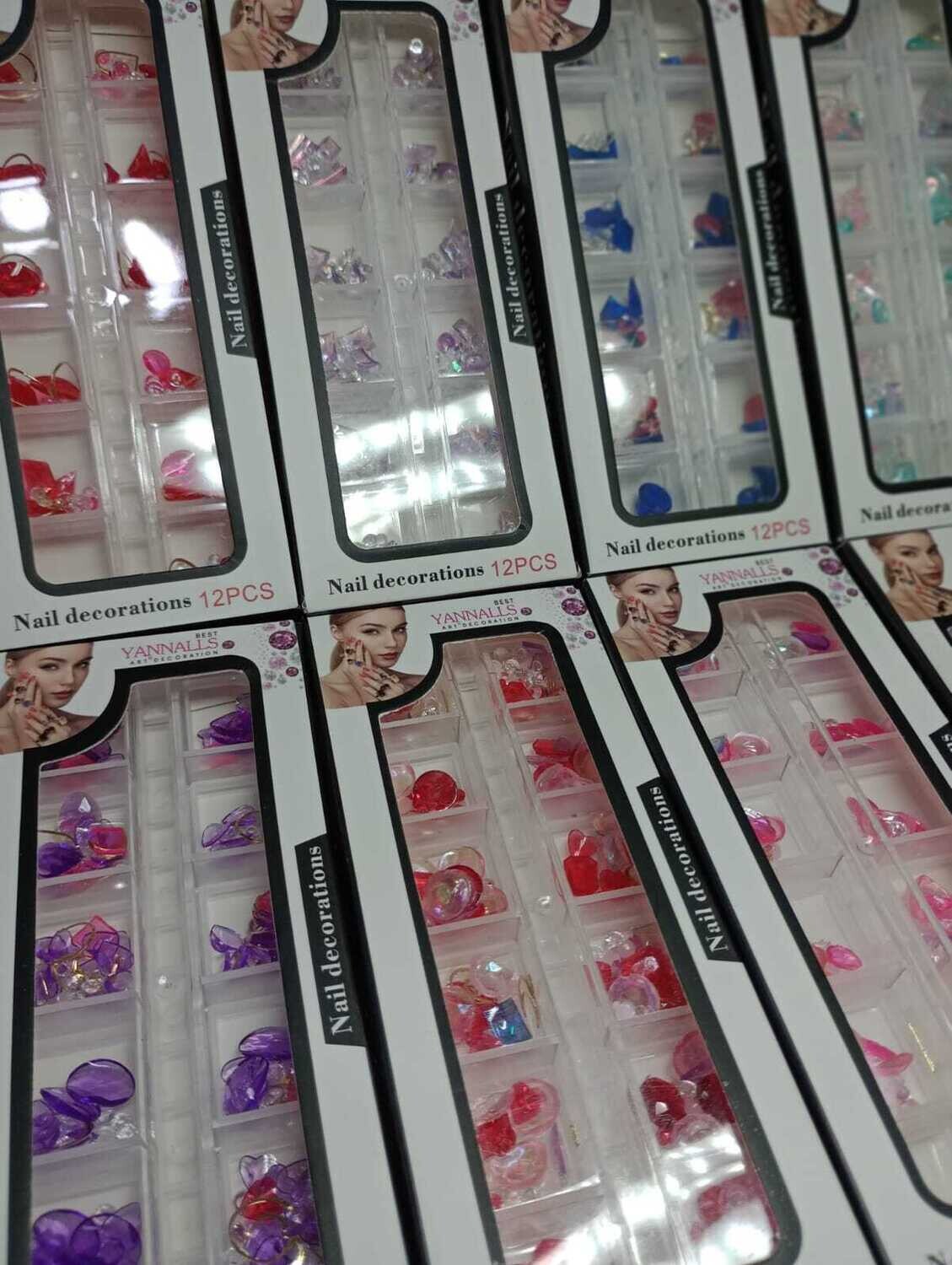 Deco para uñas Cristales