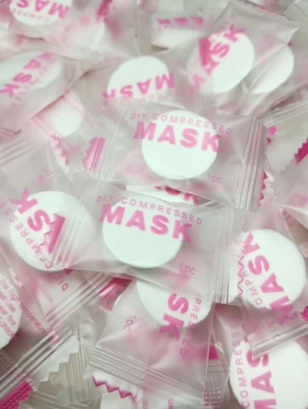 Mascarillas Comprimidas para el rostro x u