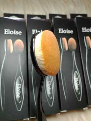 Brocha Oval Para Maquillaje Grande