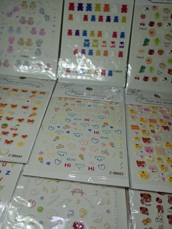 Stickers 5D Relieve