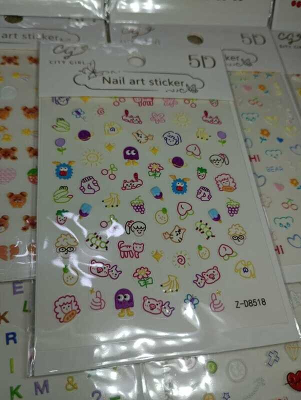 Stickers 5D Relieve