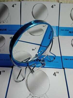 Espejo Metal Con Aumento 4&quot; (Mini)