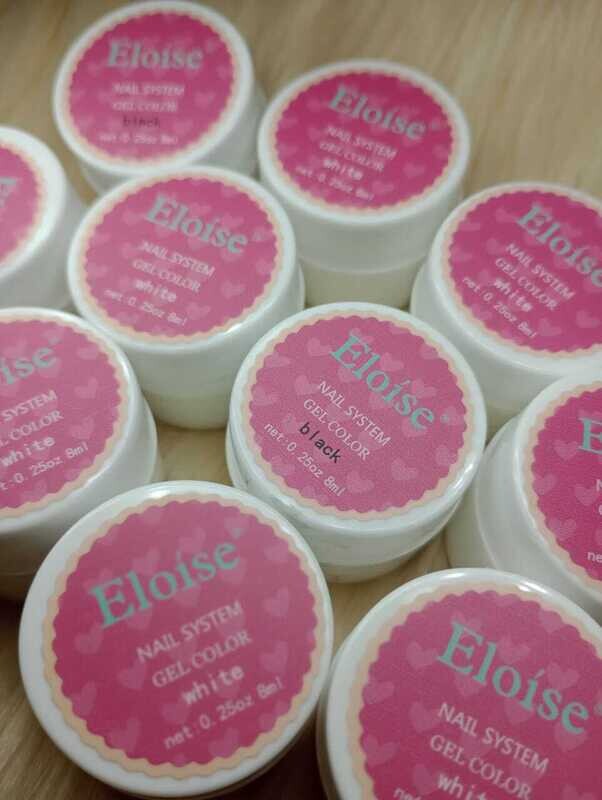 Gel Paint Eloise (Blanco/Negro)