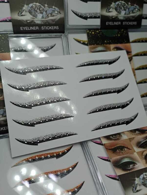Stickers Delineadores Glitter