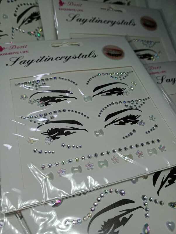 Strass para el rostro