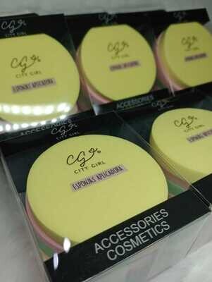 Esponjas de Maquillaje x 6u