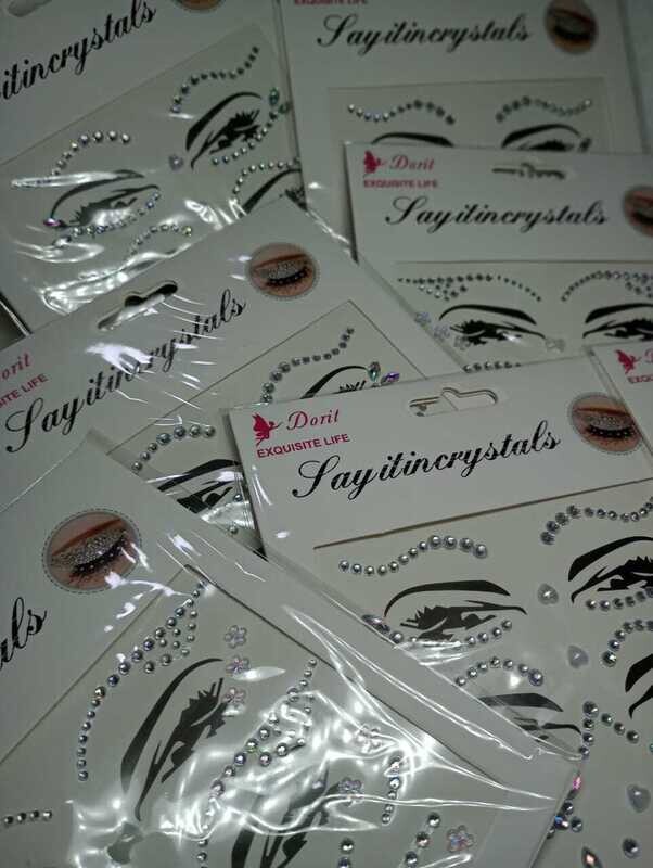 Strass para el rostro