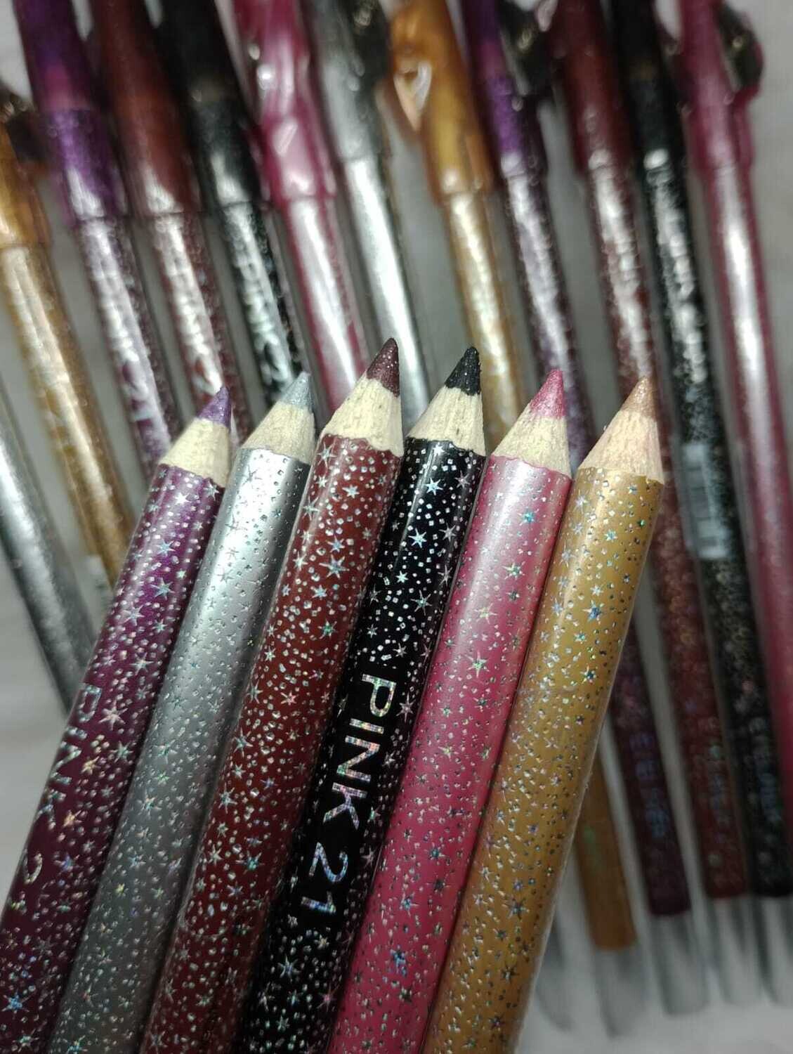 Delineadores Para Ojos Con Glitter PINK 21