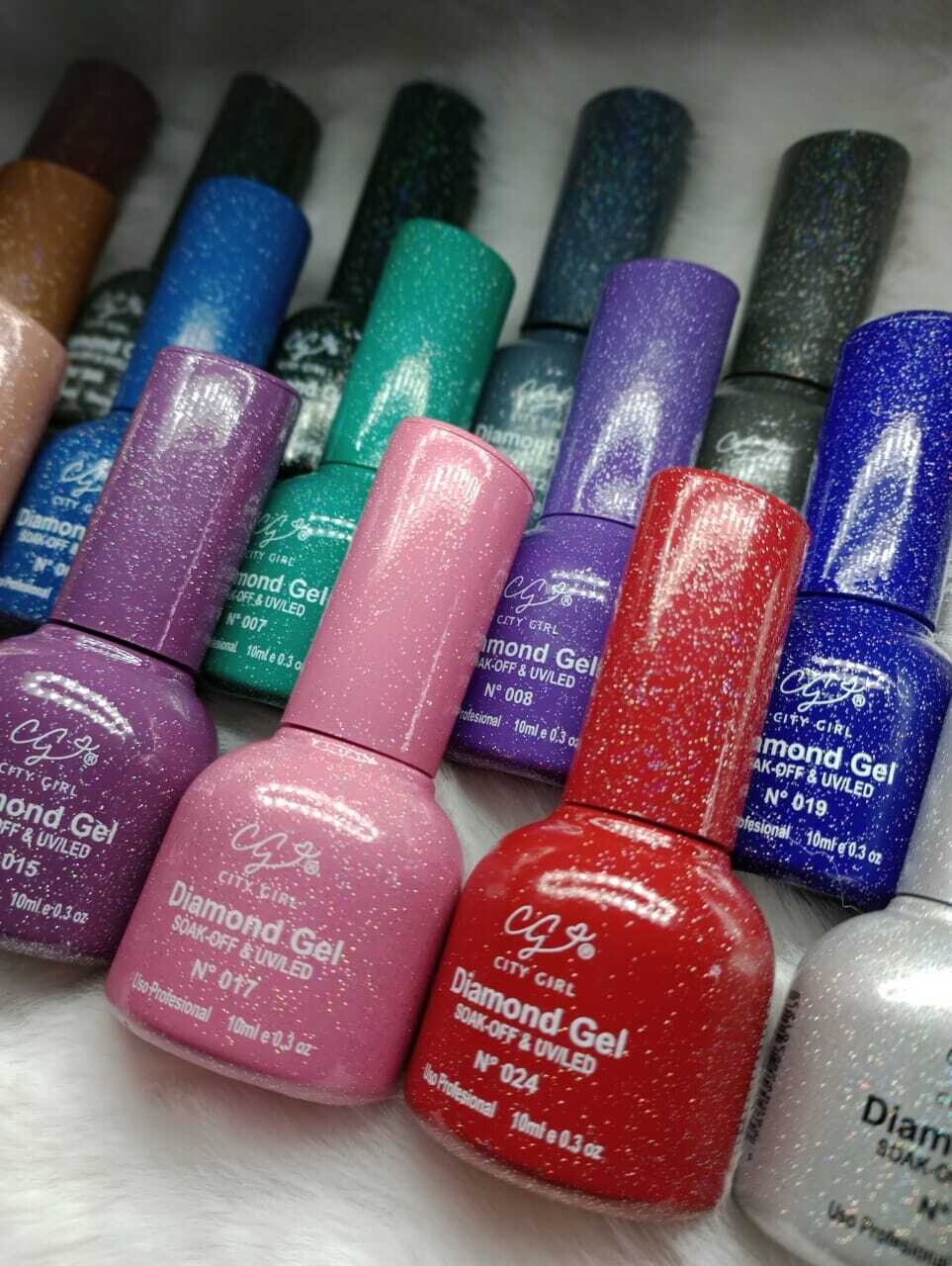 Esmaltes Reflectivos City Girl