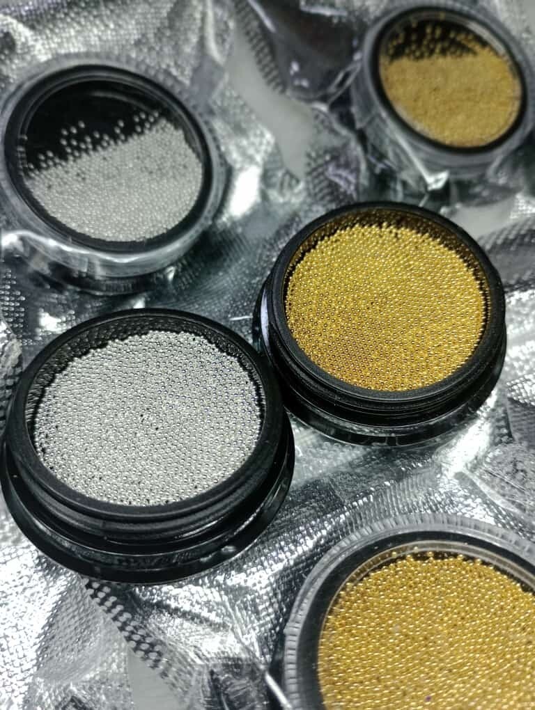 Efecto Caviar Dorado/ Plateado